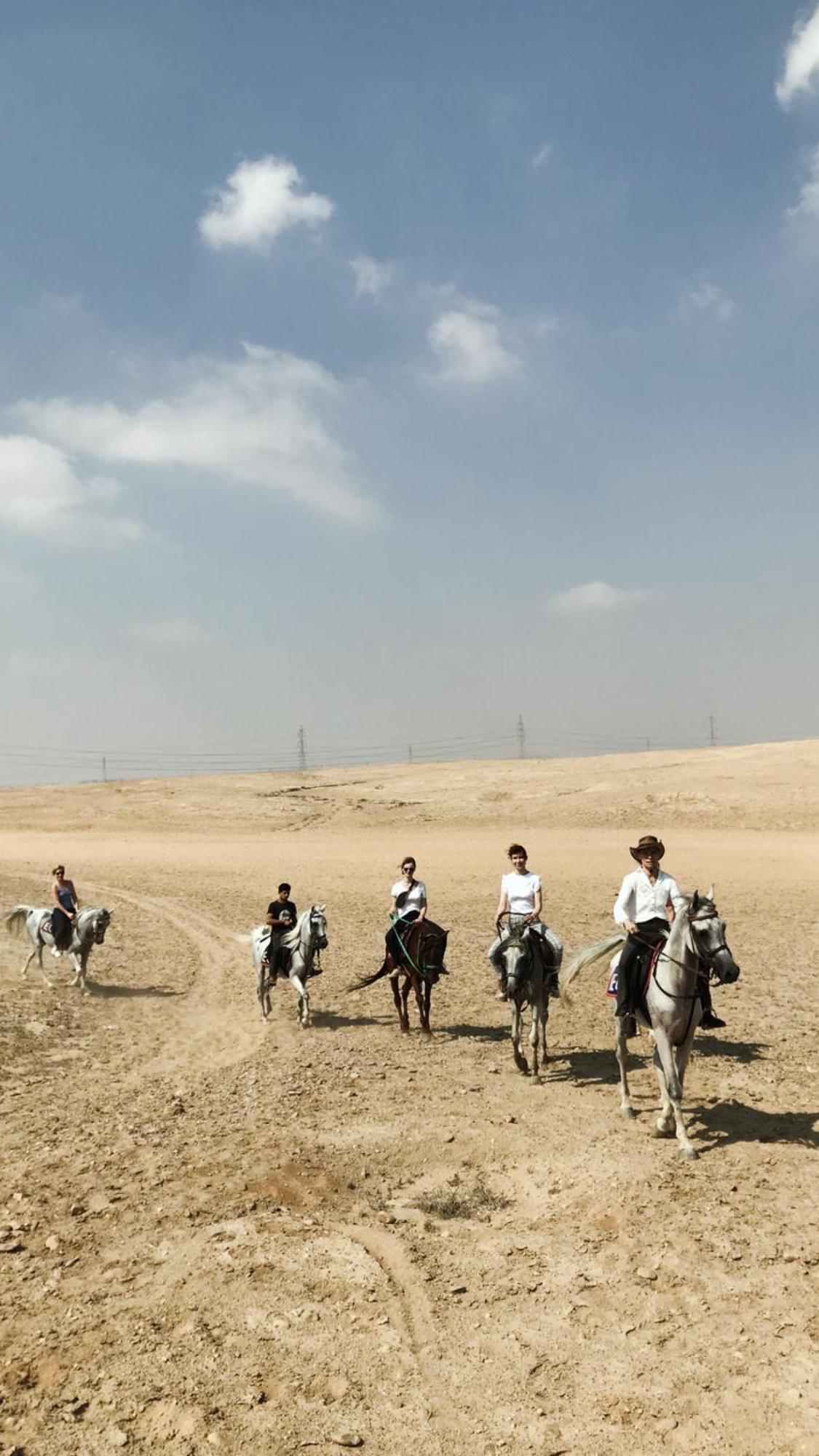 By The Pyramids * Le Caire
